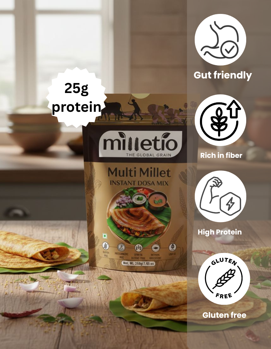 Multi millet instant dosa mix