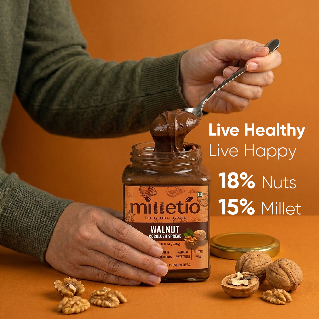 Milletio Hazelnut Cocolush Spread