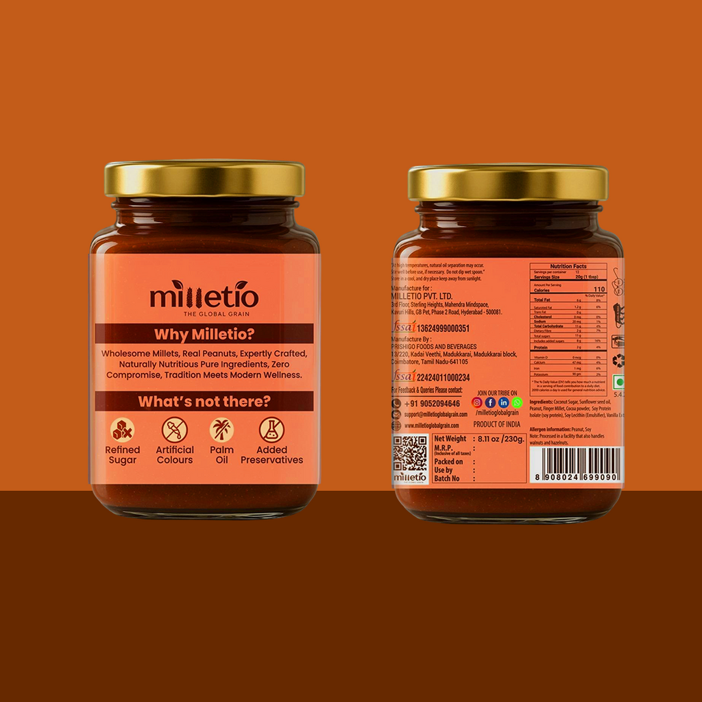 Milletio Hazelnut Cocolush Spread
