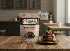 Ragi chocolate pancake