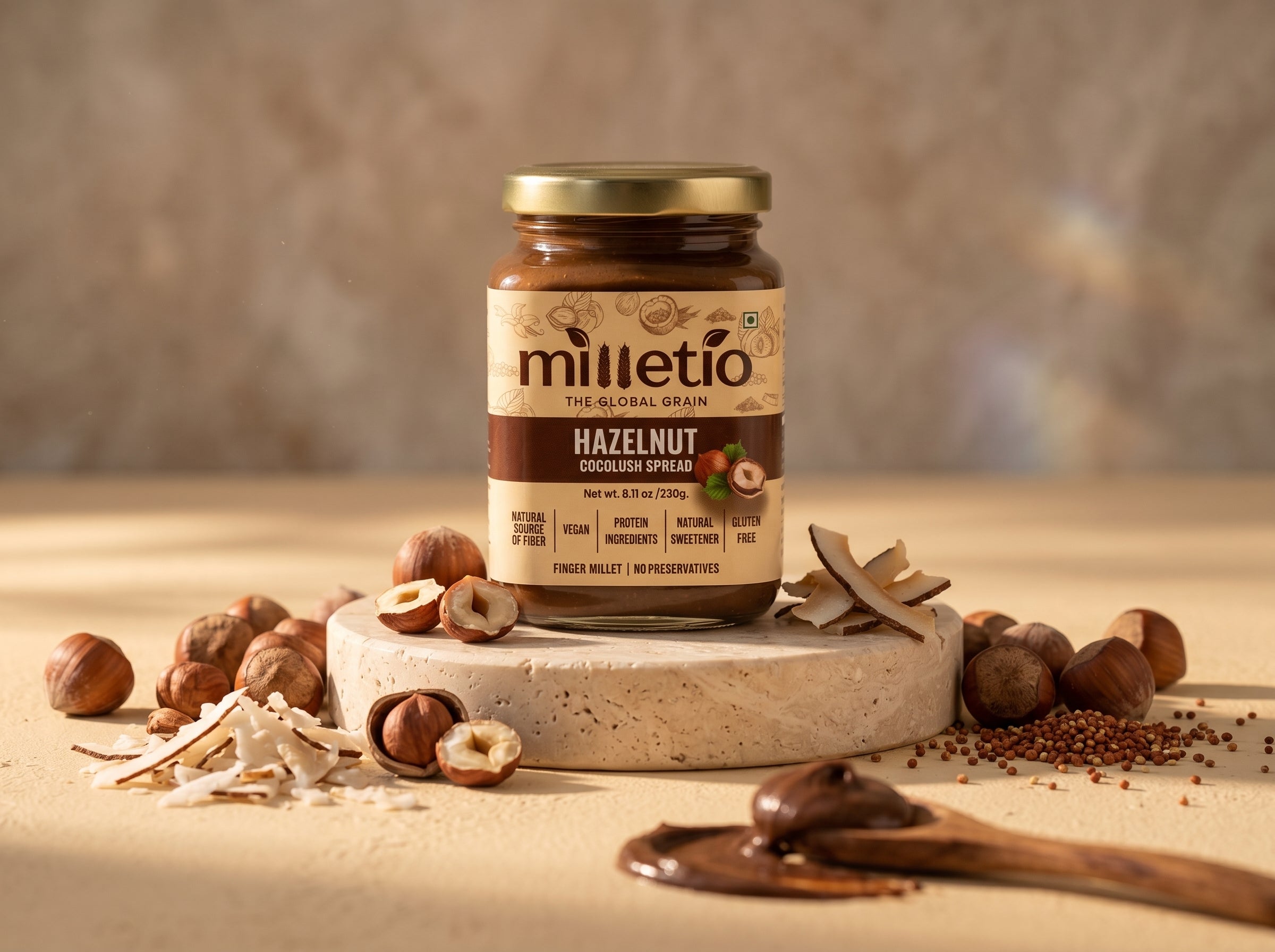 Hazelnut cocolush spread