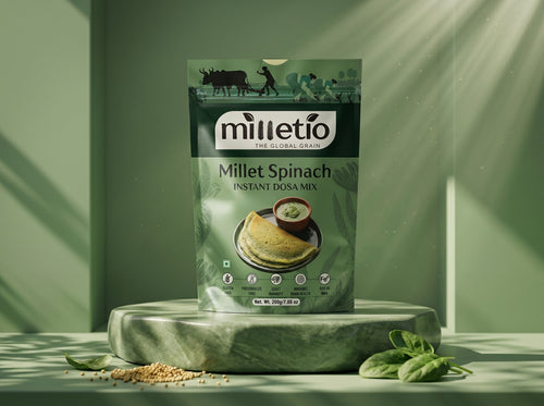 Milletio Millet Spinach Dosa Mix