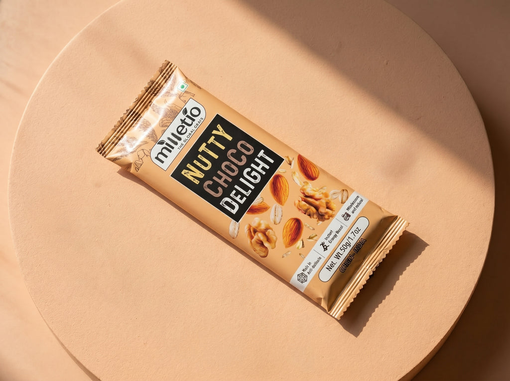 Milletio Nutty Choco Delight Nutri Bar